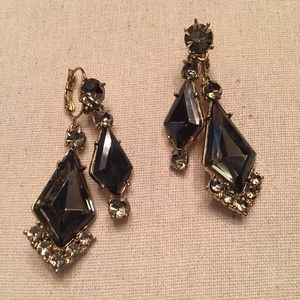 Smoky Glass Cocktail Earrings